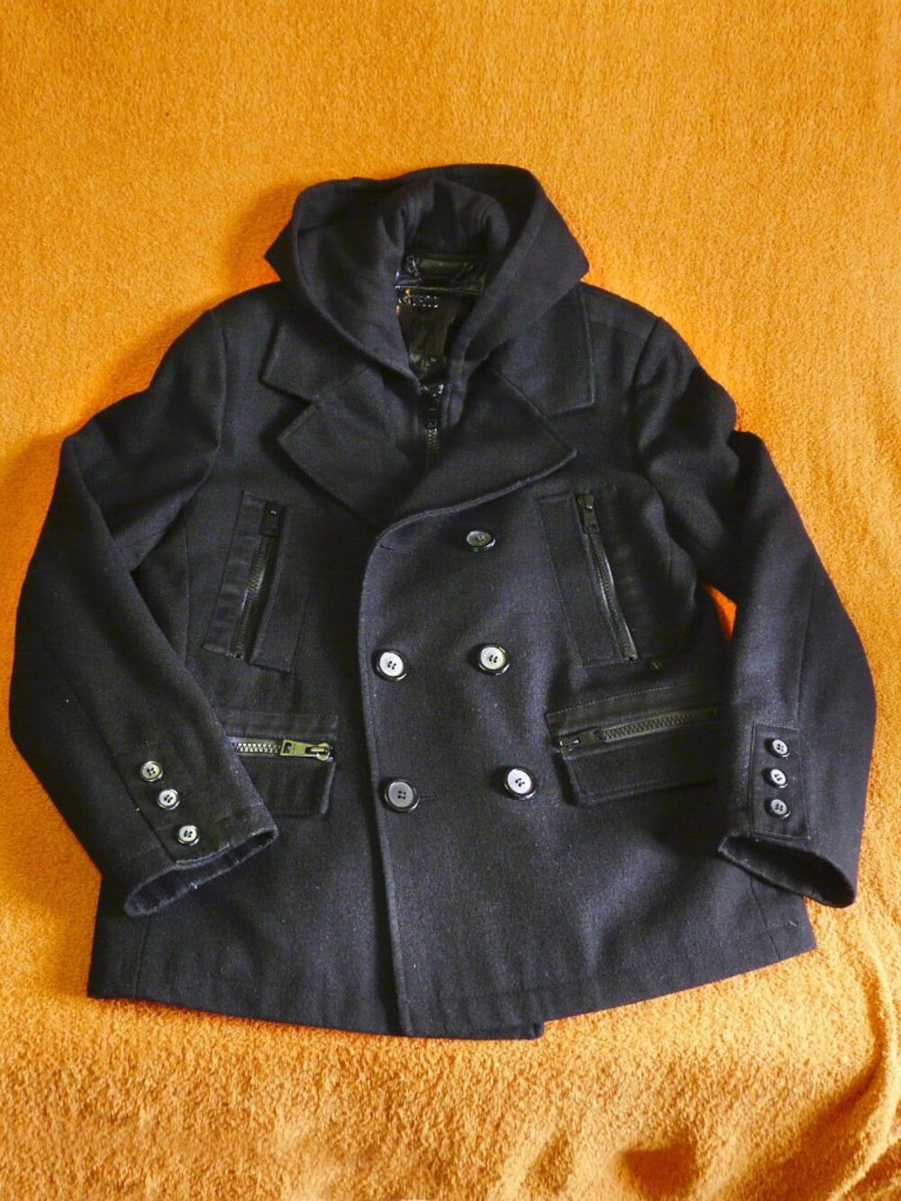 Guess Peacoat with Removable Hooded Inset